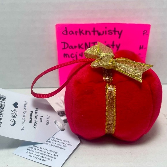 BNWT Jellycat I am Festive Folly Present Plush/Ornament - Picture 4 of 9